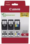 Canon inktcartridge 2 x PG-560XL +1 x CL