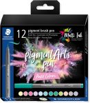 Staedtler Pigment Arts brush pen, 12 stu