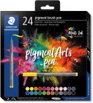 Staedtler Pigment Arts brush pen, 24 st
