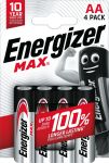 Energizer batterijen Max AA, blister van