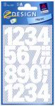Avery Etiquettes 0-9 large, 2 f, wit, fi