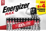 Energizer batterijen Max AAA/LR03/E92, b