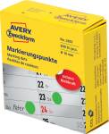 Avery marking dots, diamètre 10 mm,roule