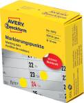 Avery marking dots, diamètre 10 mm,roule