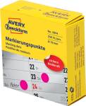 Avery marking dots, diamètre 19 mm,roule
