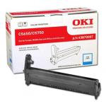 Oki drum 43870007 voor C5650 C5750,cyan,