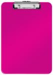 Leitz klemplaat WOW roze Polystyrol