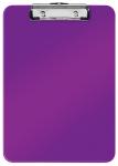 Leitz klemplaat WOW paars Polystyrol