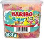 Haribo snoepgoed Zure mix, emmer van 500
