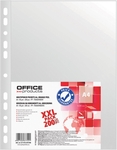 OFFICE products geperforeerde showtas, A4, 40 micron, gekorreld, pak van 200 stuks