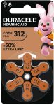 Duracell hoortoestelbatterijen DA312, bl