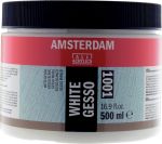 Amsterdam witte gesso, fles van 500ml