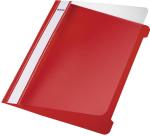 Leitz offertemappen A5 harde PVC, rood, 