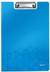 Leitz klemplaat met omslag WOW blauw Pol