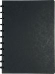 Atoma meetingbook, A4, zwart, gelijnd