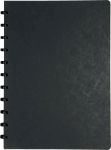 Atoma meetingbook, A4, zwart, geruit 5mm