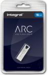 Integral ARC USB stick 2.0, 16 GB,zilver