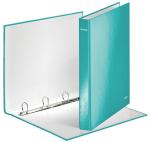 Leitz Ringmap Wow 4 ringen A4, ijsblauw