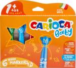 Carioca viltstift Baby Teddy, doosvan 6 