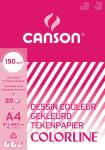 Canson gekleurd tekenpapier Colorline, A