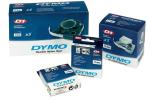 Dymo ruban 6mmx7m noir sur transparent