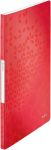 Leitz WOW showalbum A4, 20 hoezen,rood