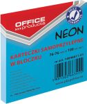 OFFICE products memoblok Neon, 76x76mm, 