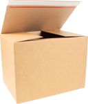 Verzenddoos, bruin, ft 302 x 215 x220 mm