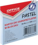 OFFICE products memoblok Pastel, 76x76mm