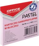OFFICE products memoblok Pastel, 76x76mm