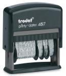 Trodat tampon-DATEUR+TEXTE PRINTY 3,8
