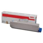 Oki Toner cyan 7300 pages  C822 series (