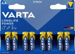 Varta batterij Longlife Power AA, bliste
