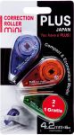Plus mini correctieroller, 2 + 1 gratis,