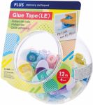 PLUS LIJMROLLER ASSORTI DISP30