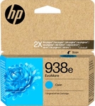HP inktcartridge 938e, 1.650 pagina's, OEM 4S6X9PE, cyaan