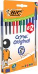 Bic Cristal balpen, medium, assorti, bli