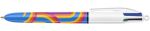 BIC Colours Lines 4-kleurenbalpen,medium