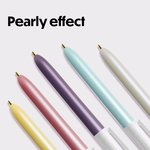 Bic stylo bille 4 couleurs Pearl, boîte de 12 pièces, assorti