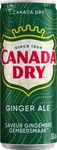 Canada Dry gingerbeer, sleek blik van 33 cl, pak van 24 stuks