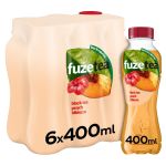 Fuze Tea perzik hibiscus frisdrank,40 cl