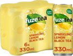 Fuze Tea bruisend black tea frisdrank, b