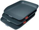 Leitz Cosy brievenbakje, grijs, setvan 3