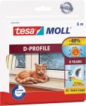 Tesa Moll Classic tochtstrip D-profiel, 
