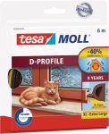 Tesa Moll Classic tochtstrip D-profiel, 