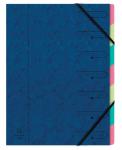 Exacompta voorordner 7 tabs - blauw