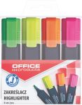Office Products markeerstift, set van 4 