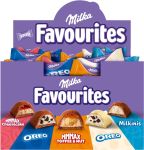 Milka Favourites chocolade, doos van 106