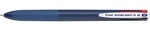 Pilot Super Grip G-4 stylo bille 4 couleurs, moyen, 4 couleurs d'encre classique, corps bleu