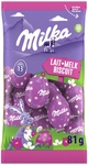 Milka paaseitjes, 81 g, biscuit melk